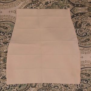 BCBG White Bodycon Skirt